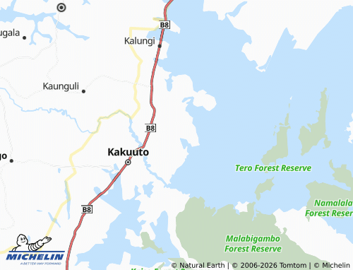 MICHELIN-Landkarte Mayanja - ViaMichelin