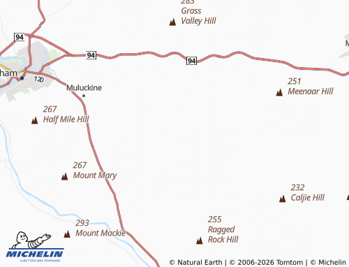 Mapa MICHELIN Throssell - ViaMichelin