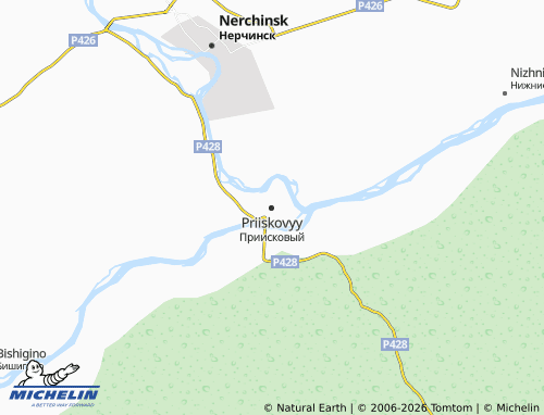 MICHELIN-Landkarte Priiskovyy - ViaMichelin