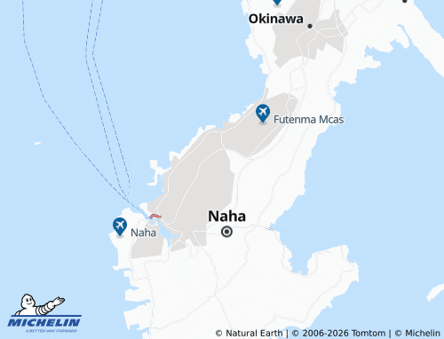 Mappa MICHELIN Urazoe - ViaMichelin