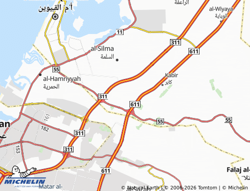 MICHELIN Al Serra map - ViaMichelin