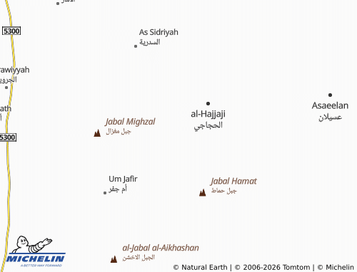 Carte MICHELIN Um al-Shabram - ViaMichelin