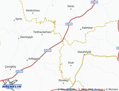 MICHELIN Karakaya map - ViaMichelin