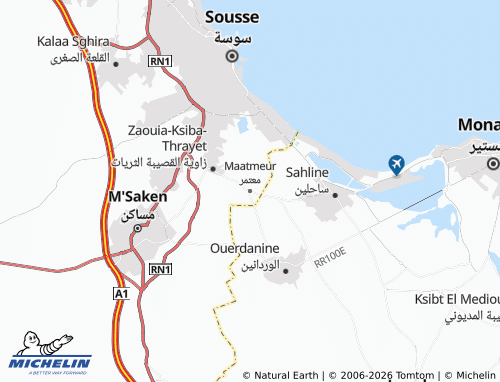 Mappa MICHELIN Mu'tamir - ViaMichelin