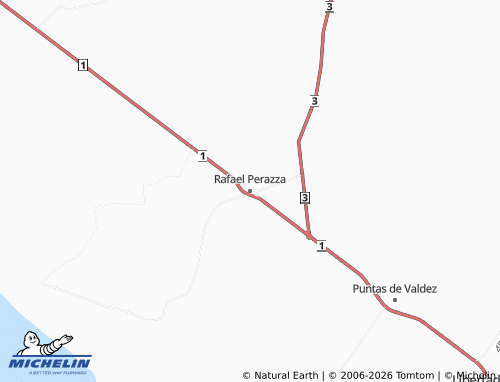 Mappa MICHELIN Rafael Perazza - ViaMichelin