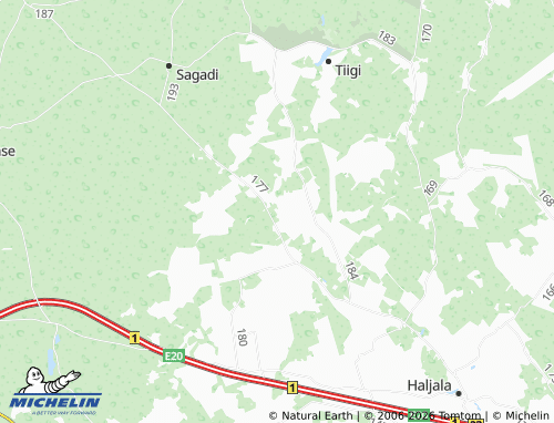 Mapa MICHELIN Metsiku - ViaMichelin