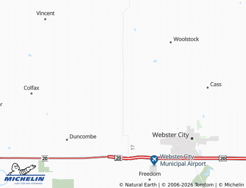 Kaart MICHELIN Fremont - ViaMichelin