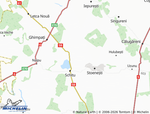 MICHELIN Bila map - ViaMichelin