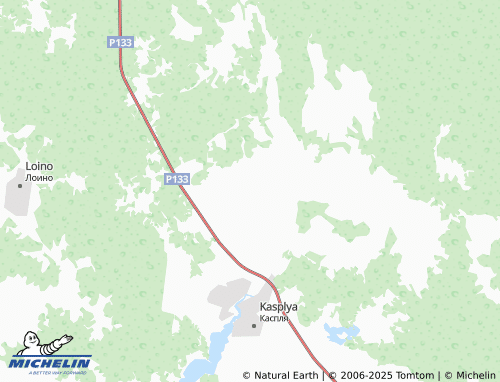 MICHELIN Semenovo map - ViaMichelin