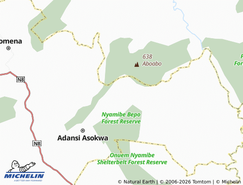 Mapa MICHELIN Aboabo - ViaMichelin