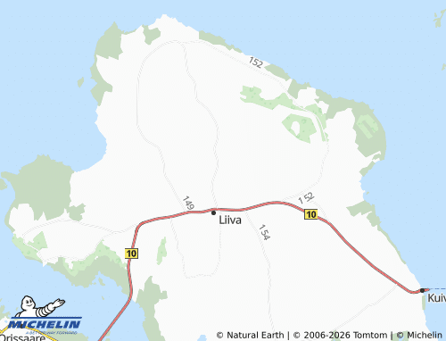 MICHELIN Levalõpme map - ViaMichelin