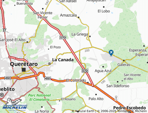 MICHELIN Los Héroes, Condominio Hacienda La Trinidad map - ViaMichelin