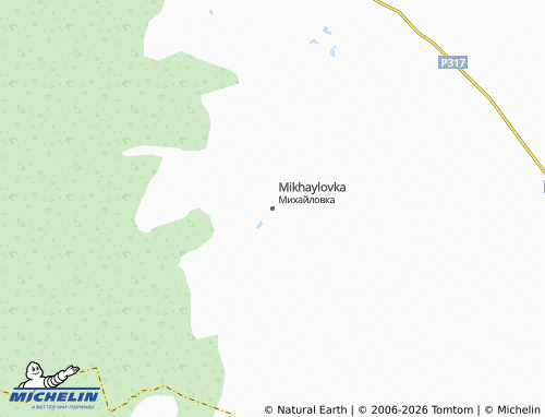 MICHELIN-Landkarte Mikhaylovka - ViaMichelin