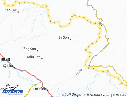 Mappa MICHELIN Mẫu Sơn - ViaMichelin