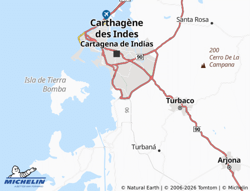 Carte MICHELIN Policarpa - ViaMichelin