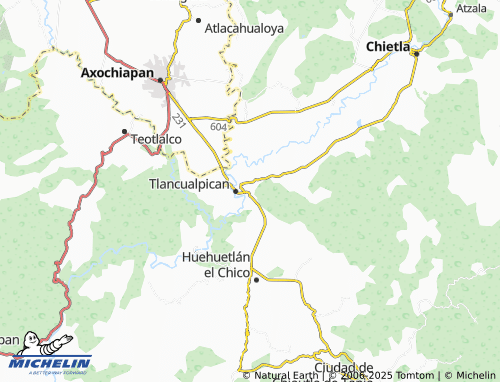 MICHELIN Achilcho map - ViaMichelin