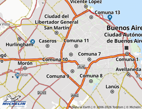 Mappa MICHELIN Comuna 10 - ViaMichelin