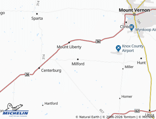 Kaart MICHELIN Milford - ViaMichelin