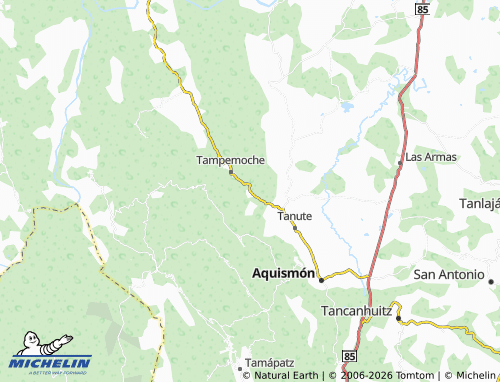 Mappa MICHELIN Puhuitzé - ViaMichelin