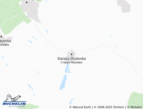 MICHELIN Staraya Zhukovka map - ViaMichelin