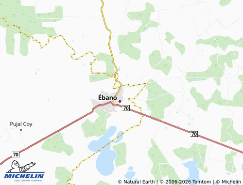 MICHELIN Zostepec map - ViaMichelin