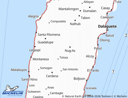 Mappa MICHELIN Lepanto - ViaMichelin