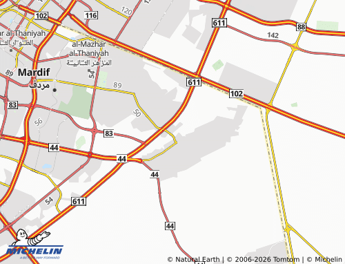 MICHELIN Al Awir First map - ViaMichelin
