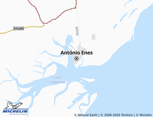 Mappa MICHELIN António Enes - ViaMichelin