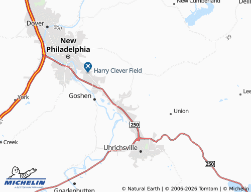 Mapa MICHELIN Barnhill - ViaMichelin
