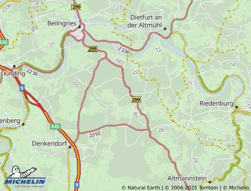 Mappa MICHELIN Arnbuch - ViaMichelin