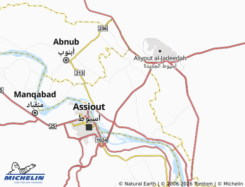 Mappa MICHELIN al-Qouta - ViaMichelin