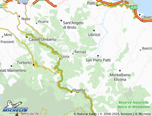 Mappa MICHELIN San Nicolò - ViaMichelin