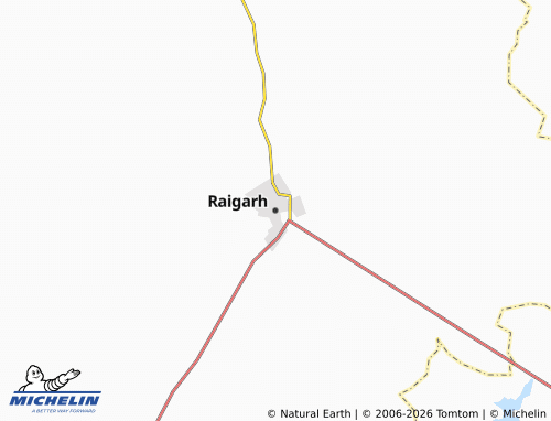 MICHELIN-Landkarte Raigarh - ViaMichelin