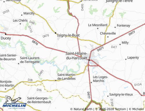 MICHELIN Virey map - ViaMichelin