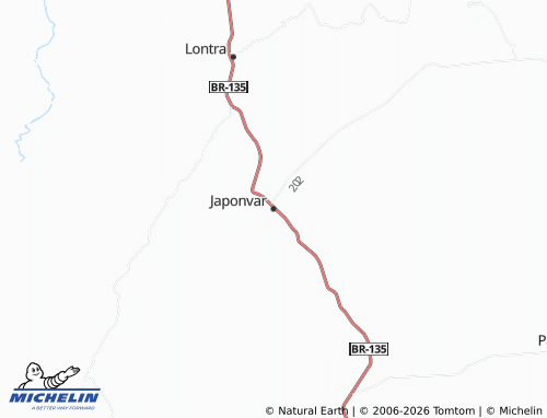 Mapa MICHELIN Japonvar - ViaMichelin