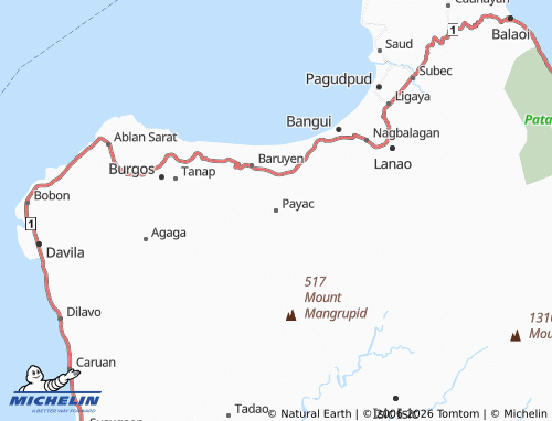 MICHELIN Payac map - ViaMichelin