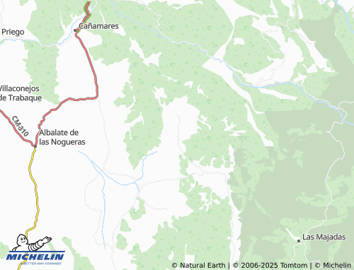 MICHELIN Castillejo-Sierra map - ViaMichelin