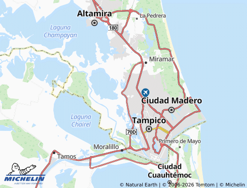 Mappa MICHELIN Puesta del Sol - ViaMichelin