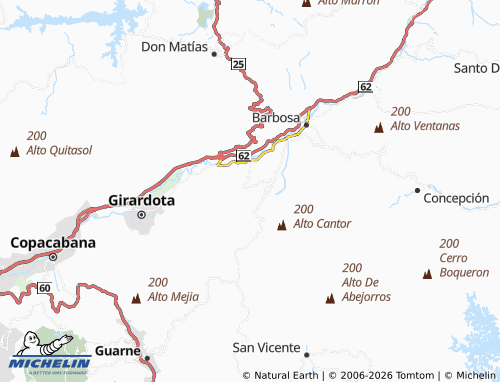 Carte MICHELIN La Gómez - ViaMichelin