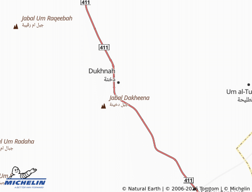 MICHELIN-Landkarte al-Malik Fahd - ViaMichelin