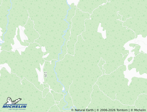 MICHELIN Santa Cruz map - ViaMichelin