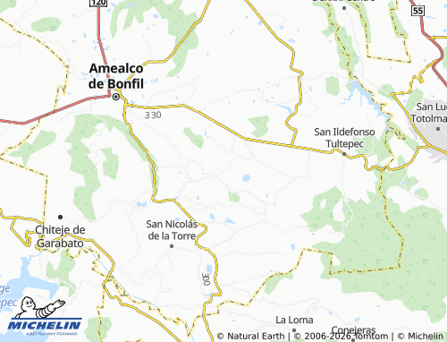 Mapa MICHELIN La Ladera - ViaMichelin