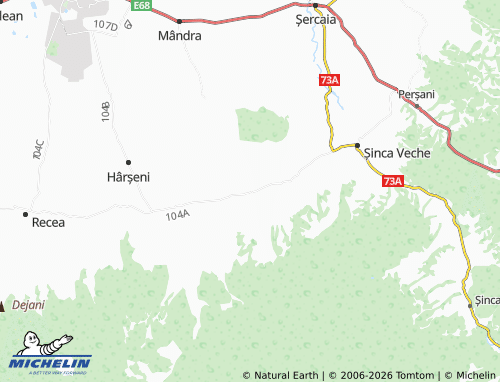 Mappa MICHELIN Bucium - ViaMichelin
