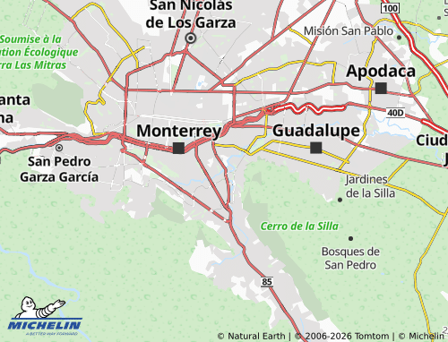 Mapa MICHELIN Primavera - ViaMichelin
