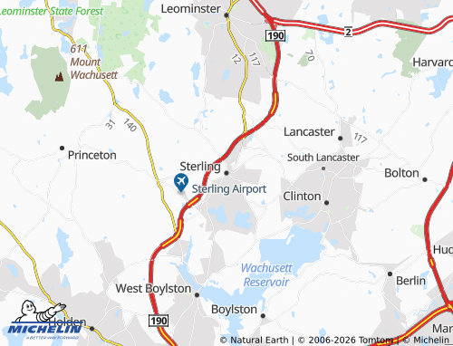 Mapa MICHELIN Sterling - ViaMichelin