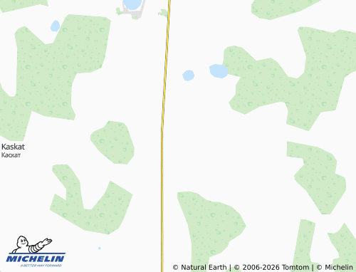 MICHELIN-Landkarte Omar - ViaMichelin