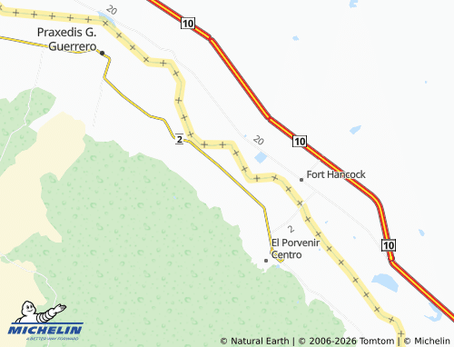 Mappa MICHELIN Francisco Sarabia - ViaMichelin
