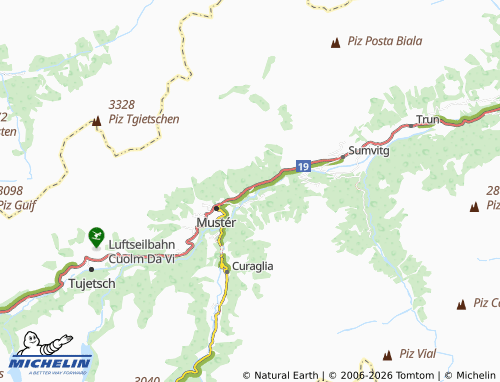 Carte MICHELIN Disla - ViaMichelin
