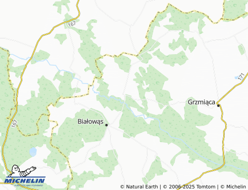 MICHELIN Krosino map - ViaMichelin