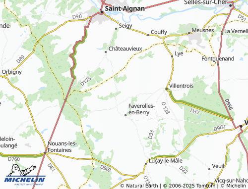 MICHELIN La Frottière map - ViaMichelin